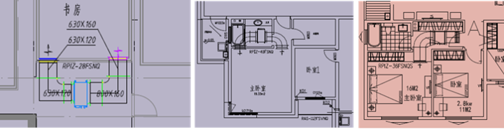 風(fēng)管機前后接風(fēng)管、設(shè)置風(fēng)管彎頭，噪音通過彎頭時折射、吸收，會有明顯的衰減